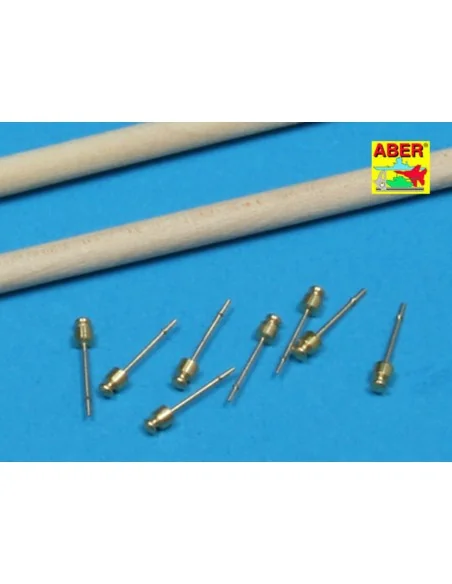 [NO_DESC] Telegraph-pillar set for 4 insulators, 1/35 - Aber Models...