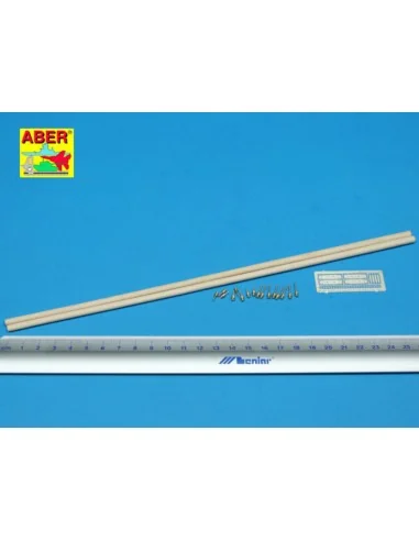 Telegraph-pillar set for 2 cross bars with 4 insulators each, 1/35 ...