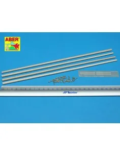 Telegraph-double pillar set for 4 cross bar with 8 insulators, 1/35... 2