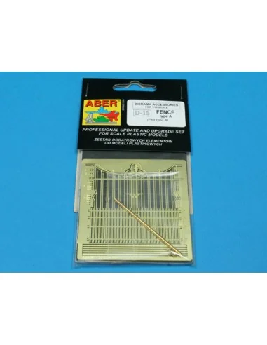 [NO_DESC] Fence type A, 1/35 - Aber Models 35D-15