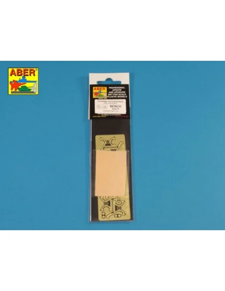 [NO_DESC] Bench type A, 1/35 - Aber Models 35D-16