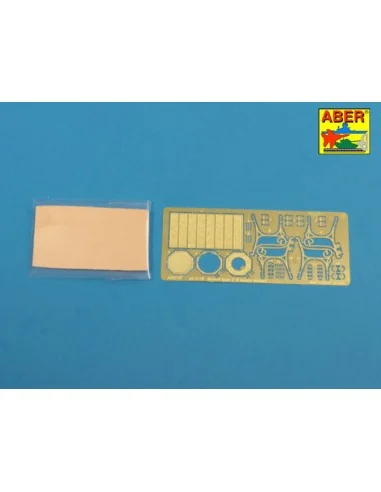 Bench type C & waste basket, 1/35 - Aber Models 35D-18