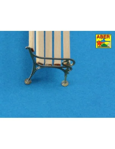 [NO_DESC] Bench type C & waste basket, 1/35 - Aber Models 35D-18