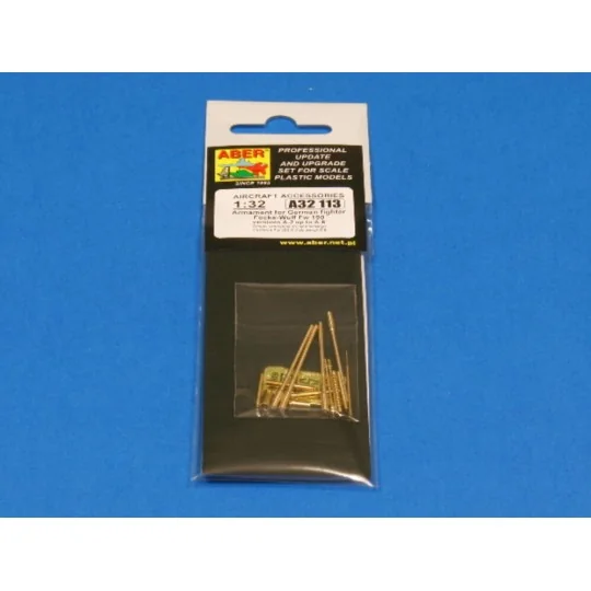 Armament for Fw-190 A2-A6 - Aber Models A32 113