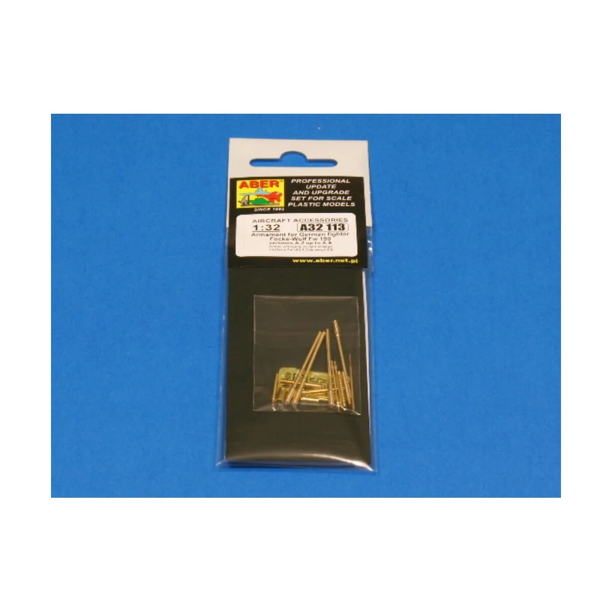 Armament for Fw-190 A2-A6, 1/32 - Aber Models A32 113 Armament for Fw-190 A2-A6, 1/32 - Aber Models A32 113