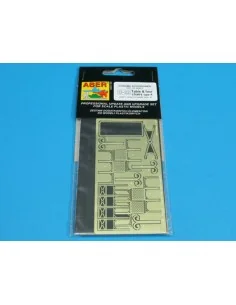 Table & four chairs type A, 1/35 - Aber Models 35D-22