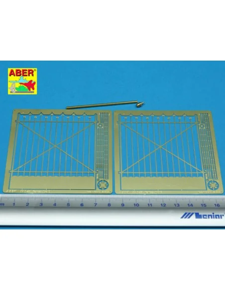 Fence type C, 1/35 - Aber Models 35D-28