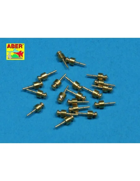 [NO_DESC] Set with 20 short foot insulators, 1/35 - Aber Models 35D-32