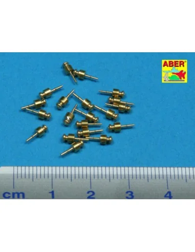 Set with 20 short foot insulators, 1/35 - Aber Models 35D-32