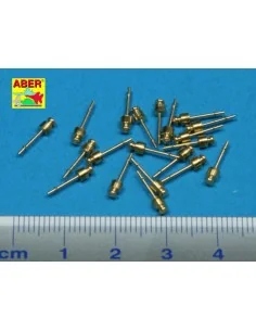 Set with 20 medim foot insulators, 1/35 - Aber Models 35D-33