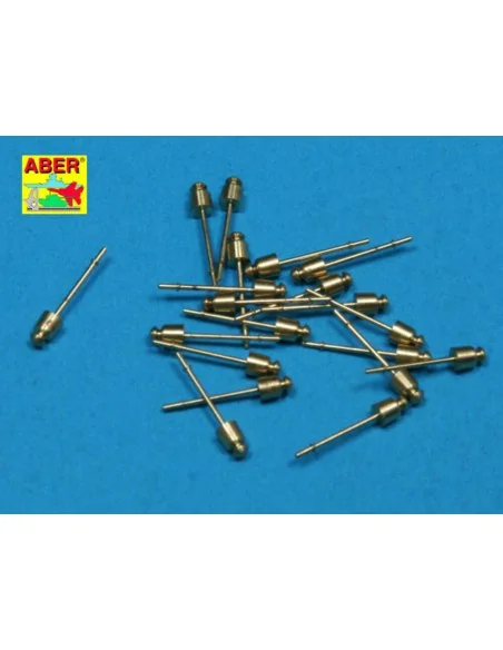 Set with 20 long foot insulators, 1/35 - Aber Models 35D-34