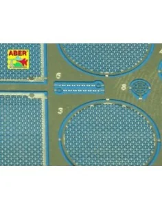 [NO_DESC] Grilles for Panther, Ausf. A/D, 1/35 - Aber Models 35G01