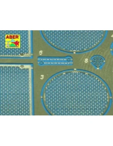 Grilles for Panther, Ausf. A/D, 1/35 - Aber Models 35G01