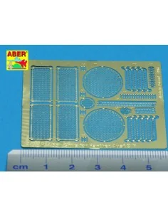 [NO_DESC] Grilles for Panther, Ausf. G/F, 1/35 - Aber Models 35G02
