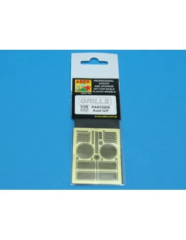 Grilles for Panther, Ausf. G/F, 1/35 - Aber Models 35G02