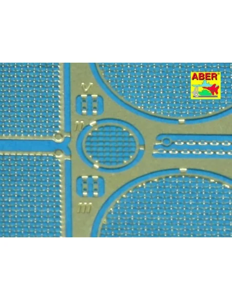 Grilles for Panther, Ausf. G/F, 1/35 - Aber Models 35G02