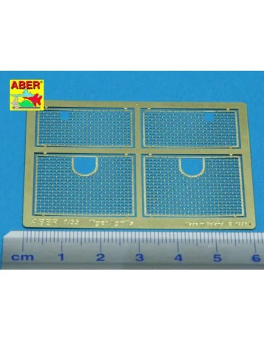 [NO_DESC] Grilles for Tiger I, 1/35 - Aber Models 35G03