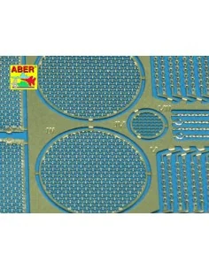 Grilles for Jagdpanther, 1/35 - Aber Models 35G04