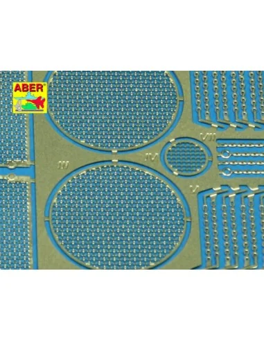 Grilles for Jagdpanther, 1/35 - Aber Models 35G04