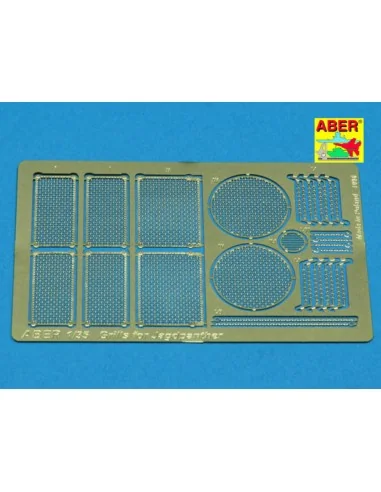 Grilles for Jagdpanther, 1/35 - Aber Models 35G04