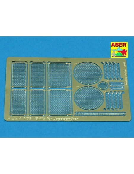 Grilles for Jagdpanther, 1/35 - Aber Models 35G04