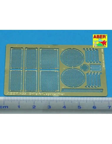 Grilles for Jagdpanther, 1/35 - Aber Models 35G04