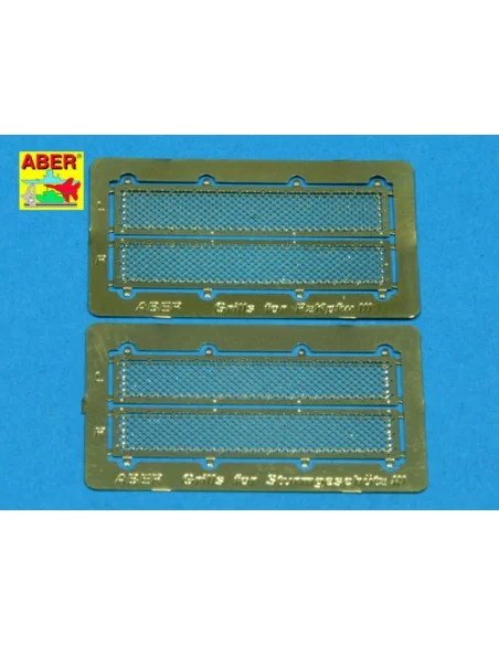 Grilles for Pz.Kpfw. III & Stug III, 1/35 - Aber Models 35G05