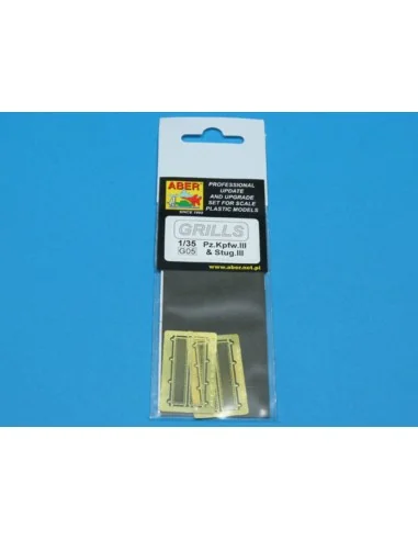 Grilles for Pz.Kpfw. III & Stug III, 1/35 - Aber Models 35G05