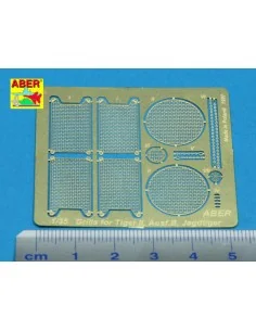 Grilles for King Tiger / Jagdtiger, 1/35 - Aber Models 35G06