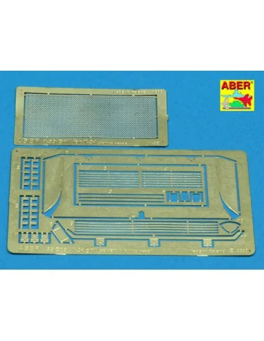 T-34 grill cover (Tamiya model), 1/35 - Aber Models 35G08