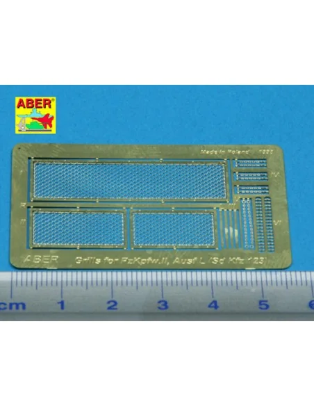 [NO_DESC] Grilles for Panzer II, Ausf. L - Luchs, 1/35 - Aber Model...