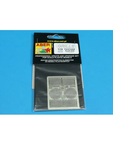 Grilles for Panther Ausf. A/D, 1/35 - Aber Models 35G10