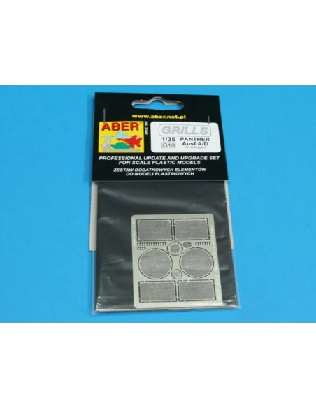 Grilles for Panther Ausf. A/D, 1/35 - Aber Models 35G10