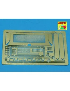 T-34/76 - 1940 grill cover, 1/35 - Aber Models 35G11 2