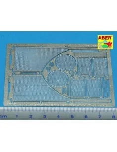 [NO_DESC] Grilles for Sd.Kfz.182 King Tiger (Porshe turret), 1/35 -...