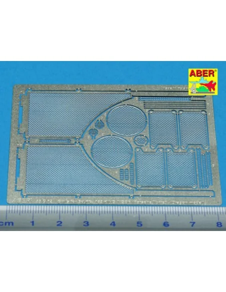 Grilles for Sd.Kfz.182 King Tiger (Porshe turret), 1/35 - Aber Mode...