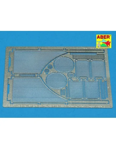 Grilles for Sd.Kfz.182 King Tiger (Porshe turret), 1/35 - Aber Mode...