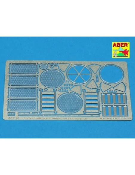 Grilles for Sd.Kfz. 171 Panther, Ausf G-late model, 1/35 - Aber Mod...