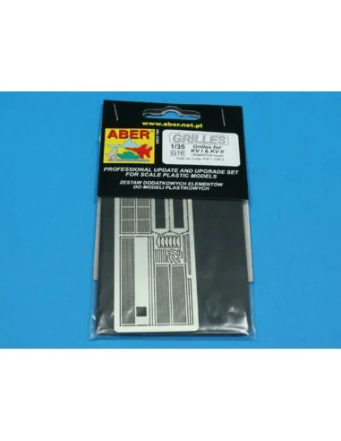 Grilles for KV I & KV II, 1/35 - Aber Models 35G16