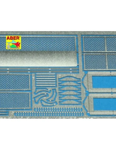 [NO_DESC] Grilles for KV I & KV II, 1/35 - Aber Models 35G16