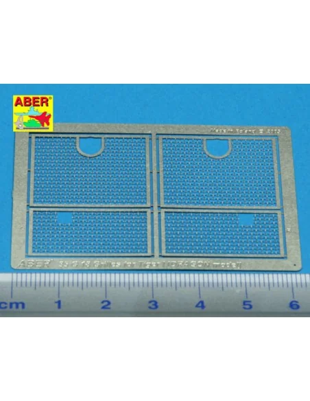 [NO_DESC] Grilles for Sd.Kfz. 181 Tiger I, 1/35 - Aber Models 35G18