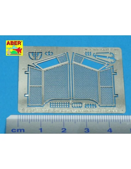 Antigranate screen for KwK 38 Lavete, 1/35 - Aber Models 35G19