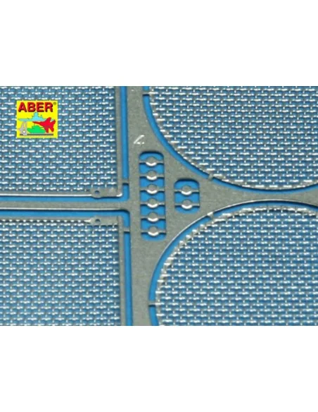 Grilles for Jagdpanther Ausf.G1 early, 1/35 - Aber Models 35G21