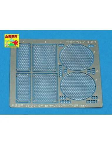 Grilles for Jagdpanther Ausf.G1 early, 1/35 - Aber Models 35G21