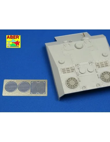 Grilles for German Geschützwagen Tiger für17 cm Kanone, 1/35 - Aber...