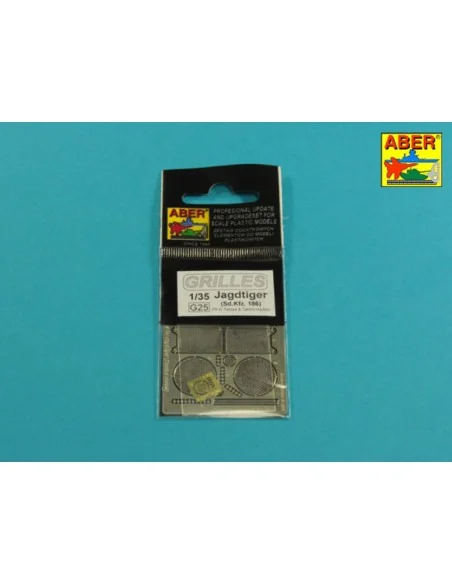 [NO_DESC] Grilles for Sd.Kfz.186 Jagdtiger, 1/35 - Aber Models 35G25