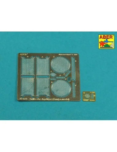 [NO_DESC] Grilles for Sd.Kfz.186 Jagdtiger, 1/35 - Aber Models 35G25