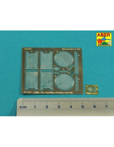 Grilles for Sd.Kfz.186 Jagdtiger, 1/35 - Aber Models 35G25