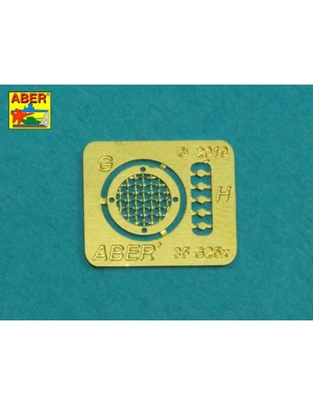 Grilles for Sd.Kfz.186 Jagdtiger, 1/35 - Aber Models 35G25