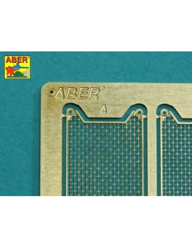 [NO_DESC] Grilles for Sd.Kfz.186 Jagdtiger, 1/35 - Aber Models 35G25